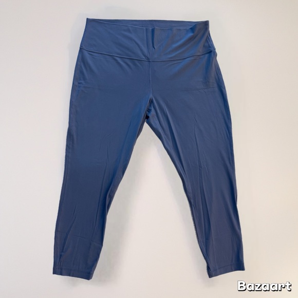 lululemon athletica Ribbed Blue Leggings - Picture 2 of 8